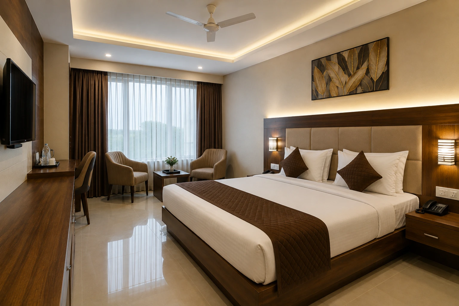 Deluxe Room at Hotel Manju Executive