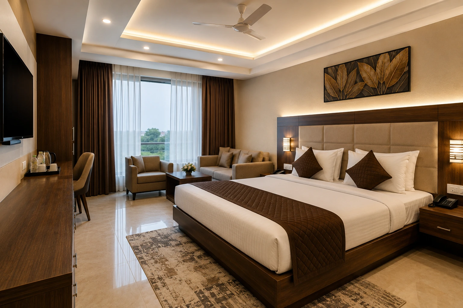 Executive Suite Room at Hotel Manju Executive