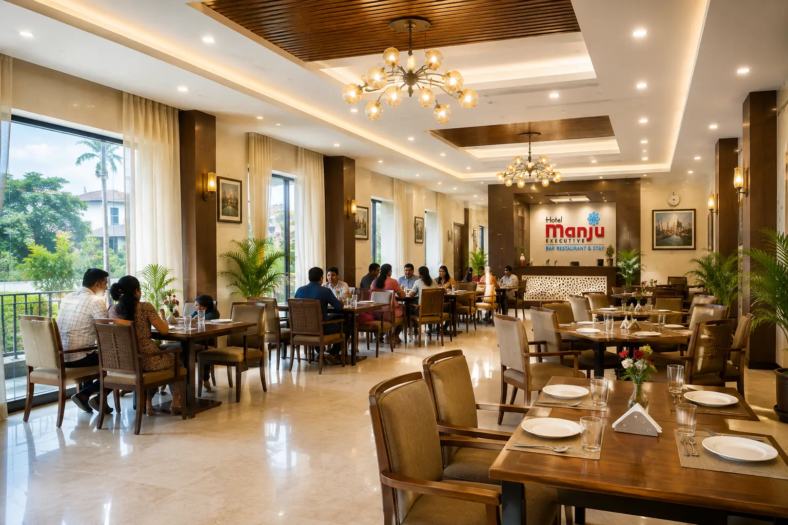 Chicken Dum Biryani at Hotel Manju Executive